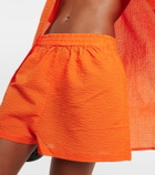 Jade Swim Mika sheer cotton shorts