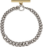 Paul Smith Gold & Silver T-Bar Bracelet