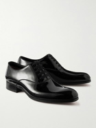 TOM FORD - Edgar Patent-Leather Oxford Shoes - Black