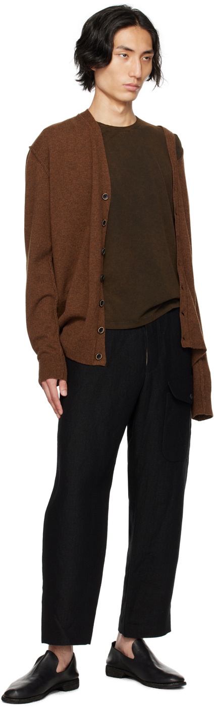 UMA WANG Black Paxton Trousers