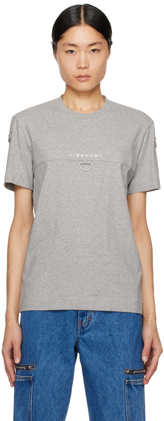 Givenchy Gray Hardware T-Shirt Givenchy