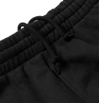 adidas Originals - Essential Logo-Embroidered Cotton-Jersey Shorts - Black