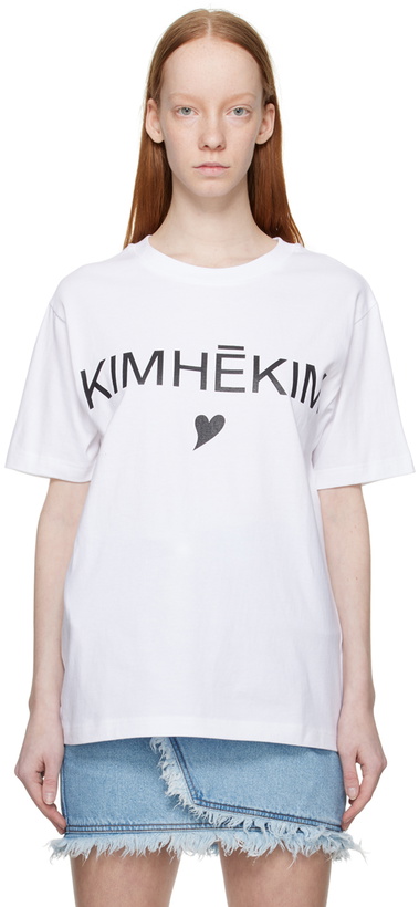 Photo: KIMHĒKIM White Heart T-Shirt