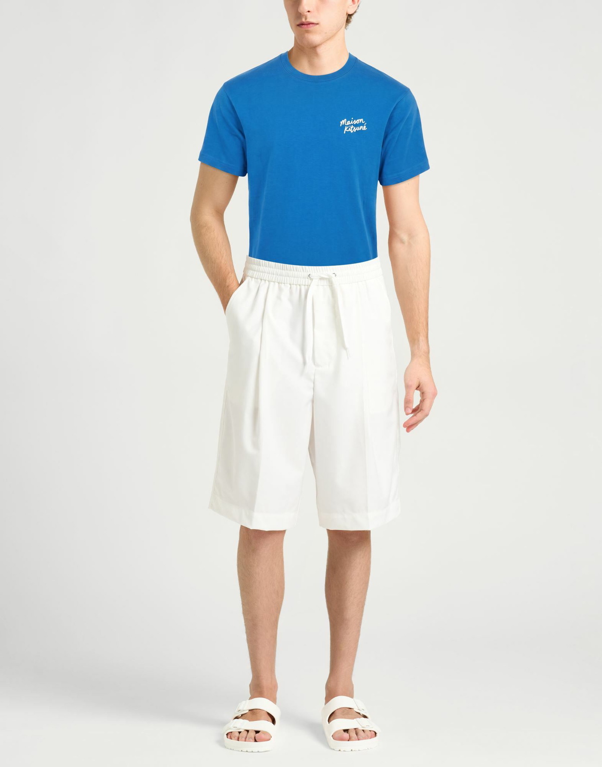 Maison Kitsuné Mens T-shirt Azure