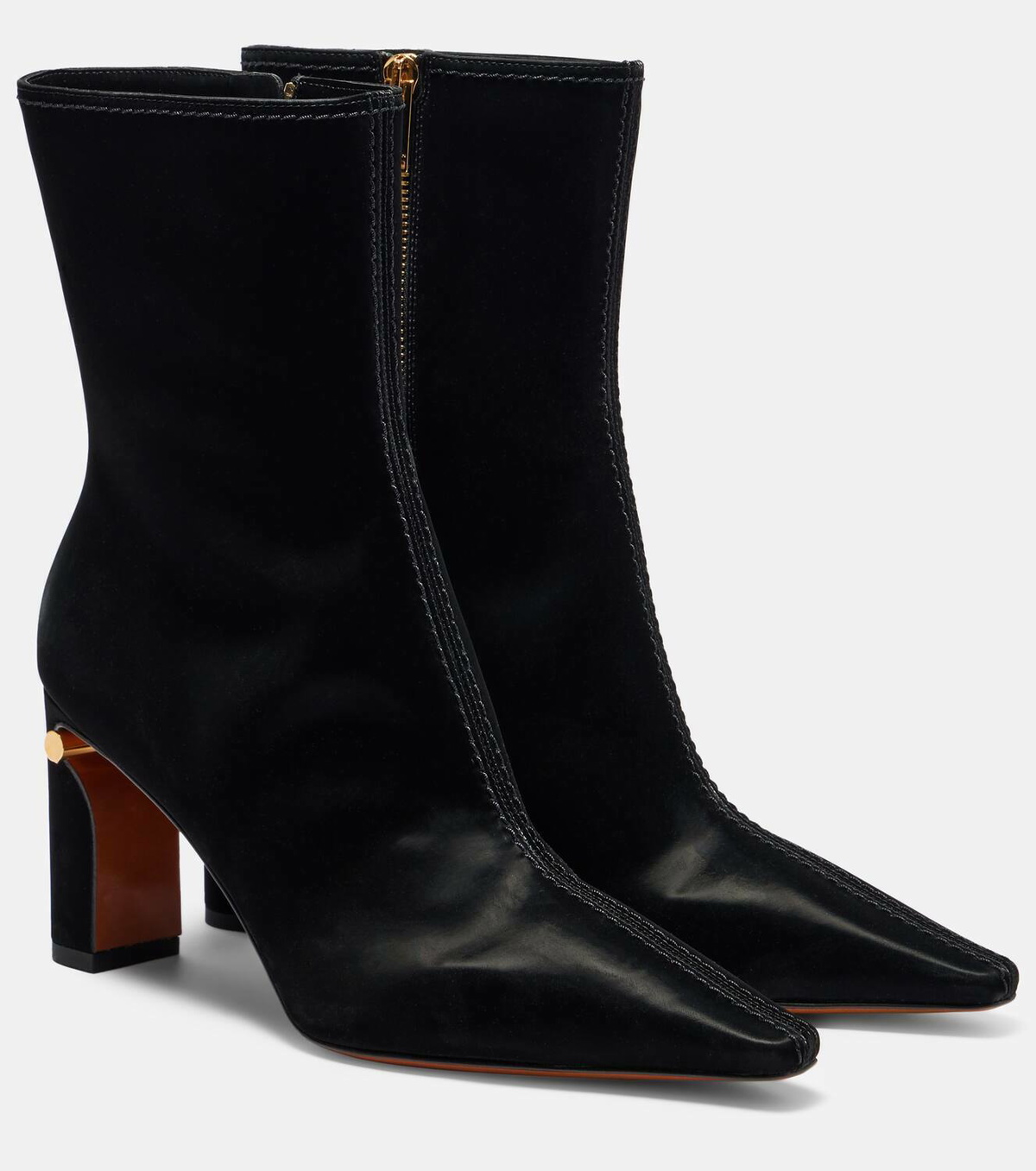 McQueen Embellished ankle boots