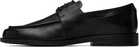 Marsèll Black Mocasso Leather Derbys