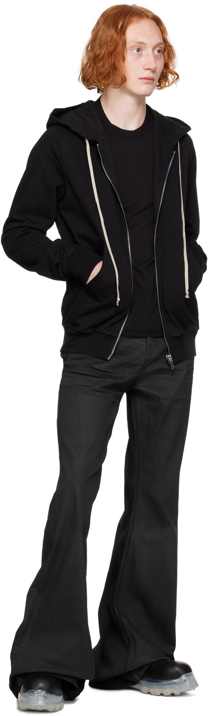 Rick Owens DRKSHDW Black Porterville Bolan Bootcut Jeans