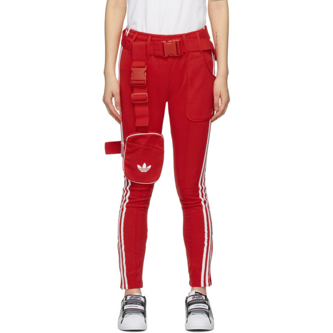 adidas Originals Red Ji Won Choi and Olivia OBlanc Edition SST Track Pants