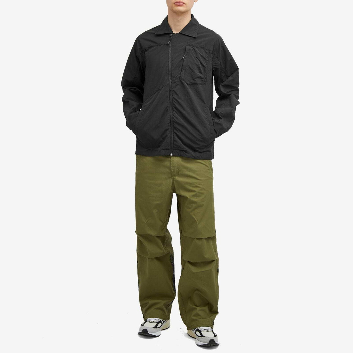 90〜00'S maharishi CHECK PATTREN WATERPROOF + COOLMAX JACKET