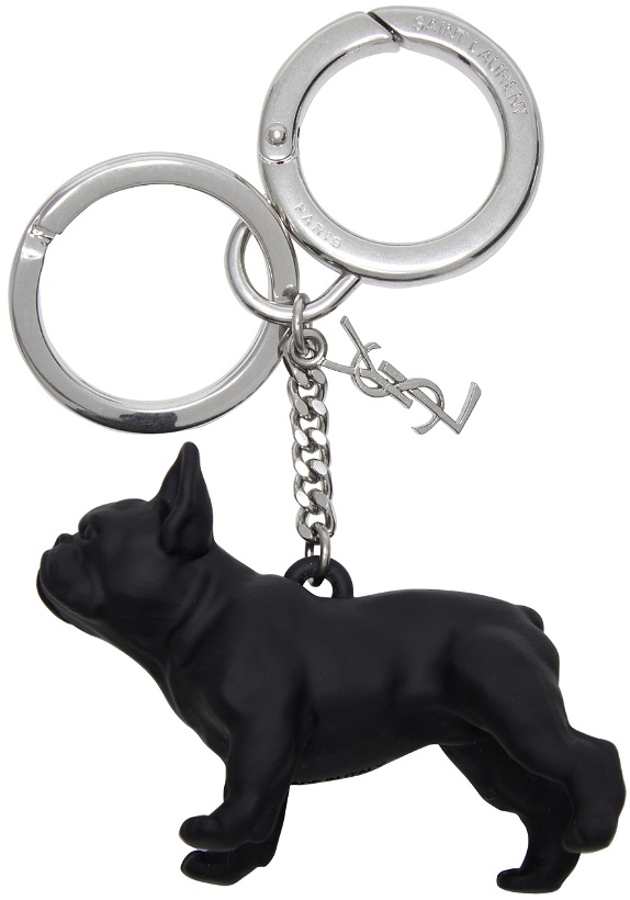 Photo: Saint Laurent Black Dog Keychain
