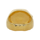 Dolce and Gabbana Gold Crown Ring