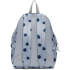 Eastpak Blue Polka Dot Padded Pakr Backpack