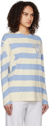 Stella McCartney Off-White & Blue Bunny Long Sleeve T-Shirt