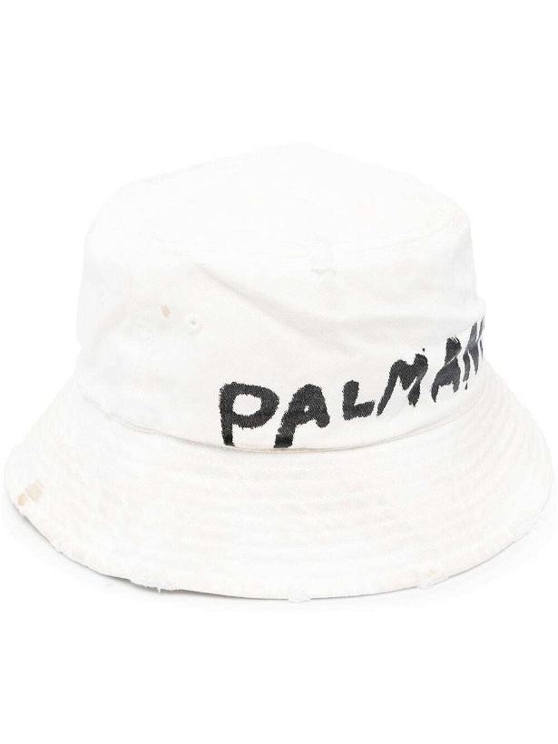 Photo: PALM ANGELS - Logo Bucket Hat