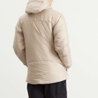 Haglöfs Men's Breeze Mimic Insulated Hooded Jacket in Chalk Beige