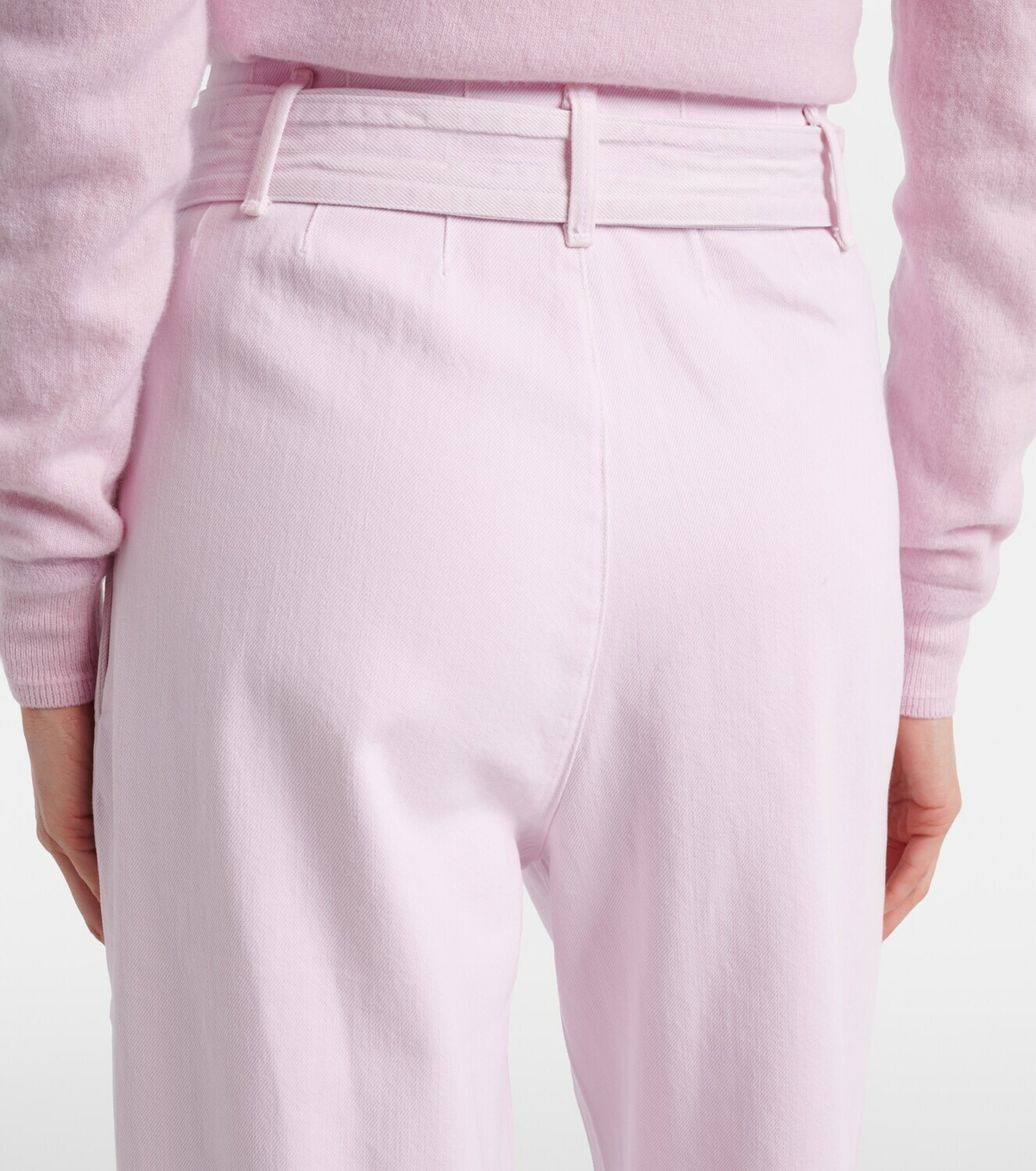 Agolde Belted wide-leg jeans