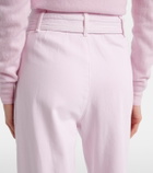 Agolde Belted wide-leg jeans