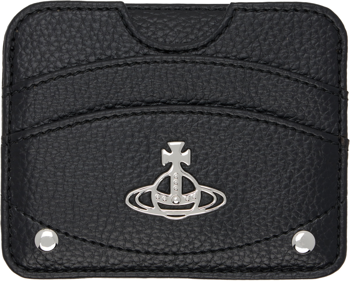 Vivienne Westwood Black Zip Card Holder Vivienne Westwood