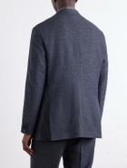 Kaptain Sunshine - Woven Wool, Linen and Hemp-Blend Suit Jacket - Gray