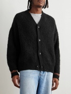 A Kind Of Guise - Ribbed-Knit Virgin Wool-Blend Cardigan - Black