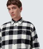 Undercover Checked cotton shirt