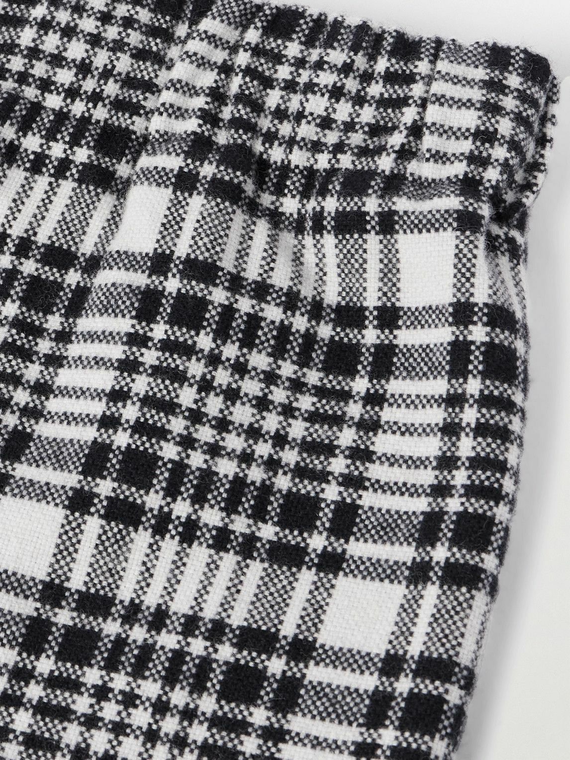 ZEGNA x The Elder Statesman - Straight-Leg Checked Wool and Cashmere-Blend Shorts - Blue