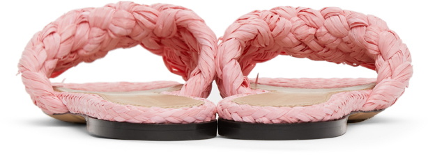 Bottega Veneta★素敵！Pink Flat Sandals NWT $990 Bottega Veneta Pink Flat Sandals Shoes 7 US (37