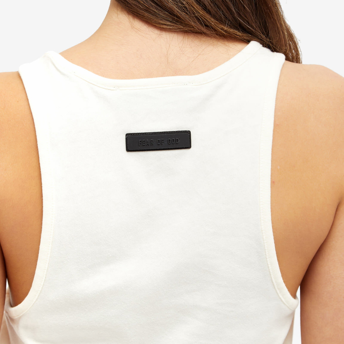 Fear of God ESSENTIALS Women's Essentials Tanktop in Cloud Dancer