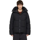 Canada Goose Black 'Black Label' Crofton Puffer EnduraLuxe Down Jacket