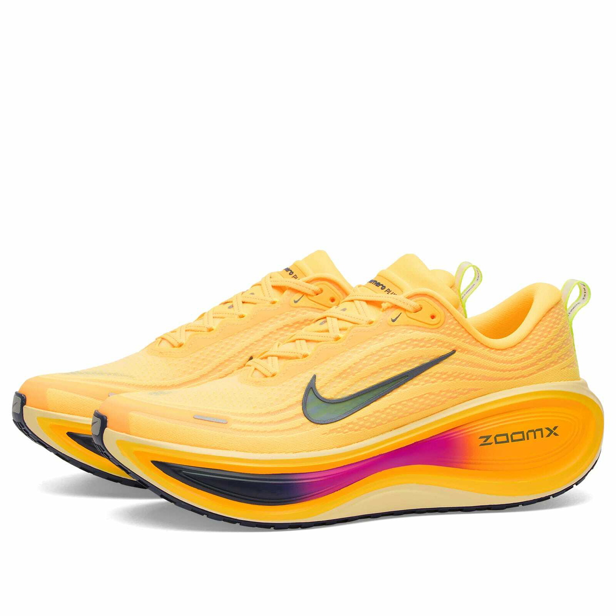 Nike Running Men's Nike Vomero Plus Sneaker in Citron Pulse/Blue Void/Alabaster