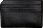 Dries Van Noten Black Leather Card Holder