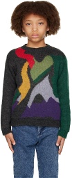 Wolf & Rita Kids Gray Age of Togetherness Óscar Sweater