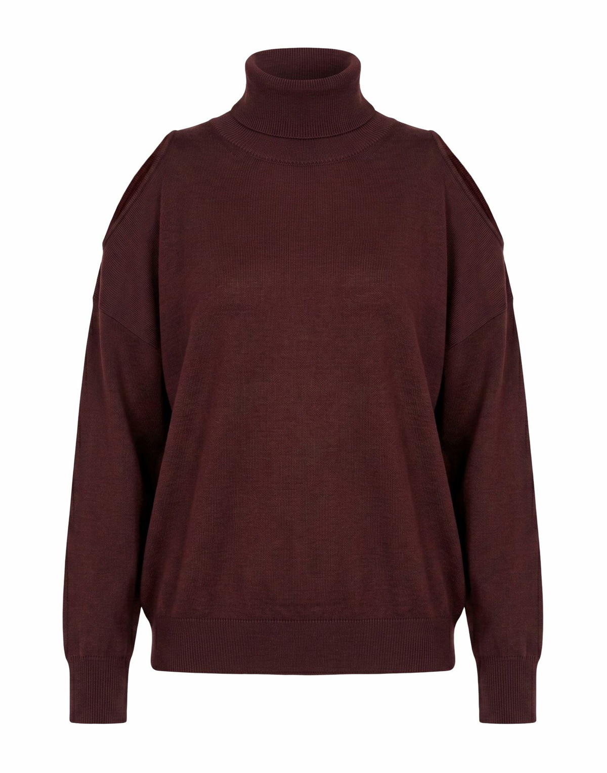Roberto Collina Womens Turtleneck Plum