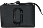 Marc Jacobs Black 'The Snapshot DTM' Card Holder