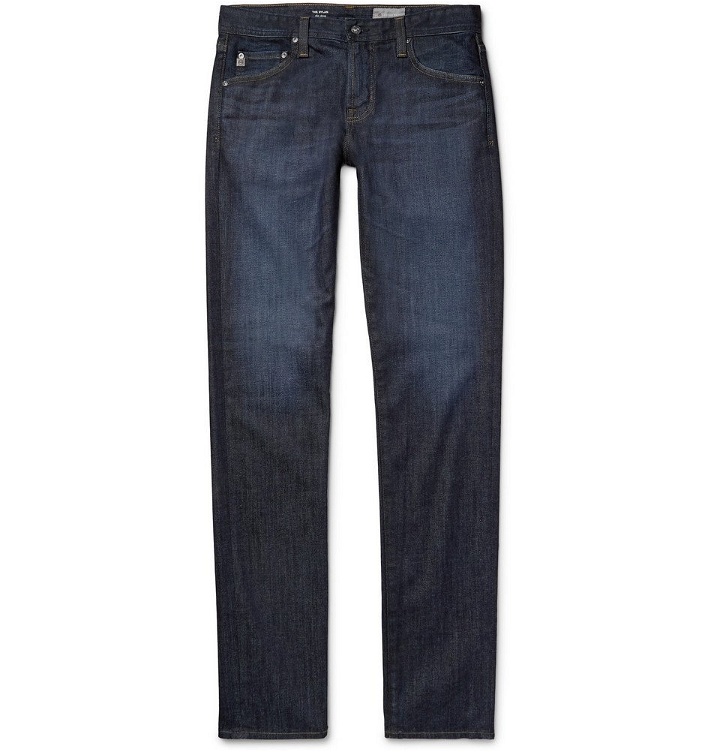 Photo: AG Jeans - Dylan Skinny-Fit Stretch-Denim Jeans - Dark denim