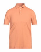 Fedeli Mens Polo shirt in Orange