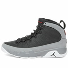 Air Jordan Men's 9 Retro Sneakers in Black/University Red