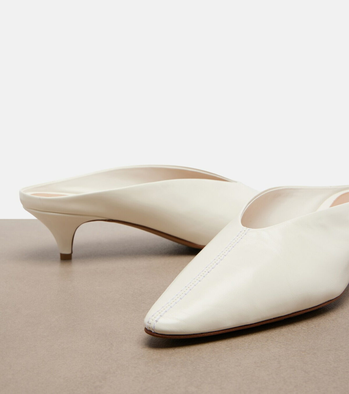 Bottega Veneta Virna leather mules