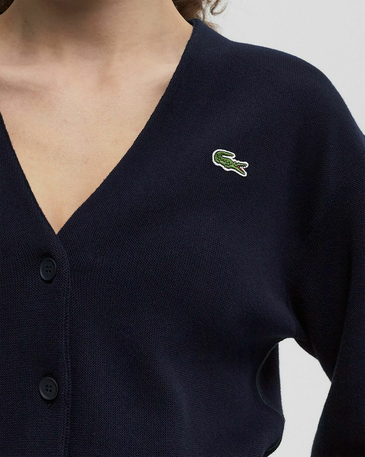Lacoste CARDIGAN Blue Womens Zippers & Cardigan