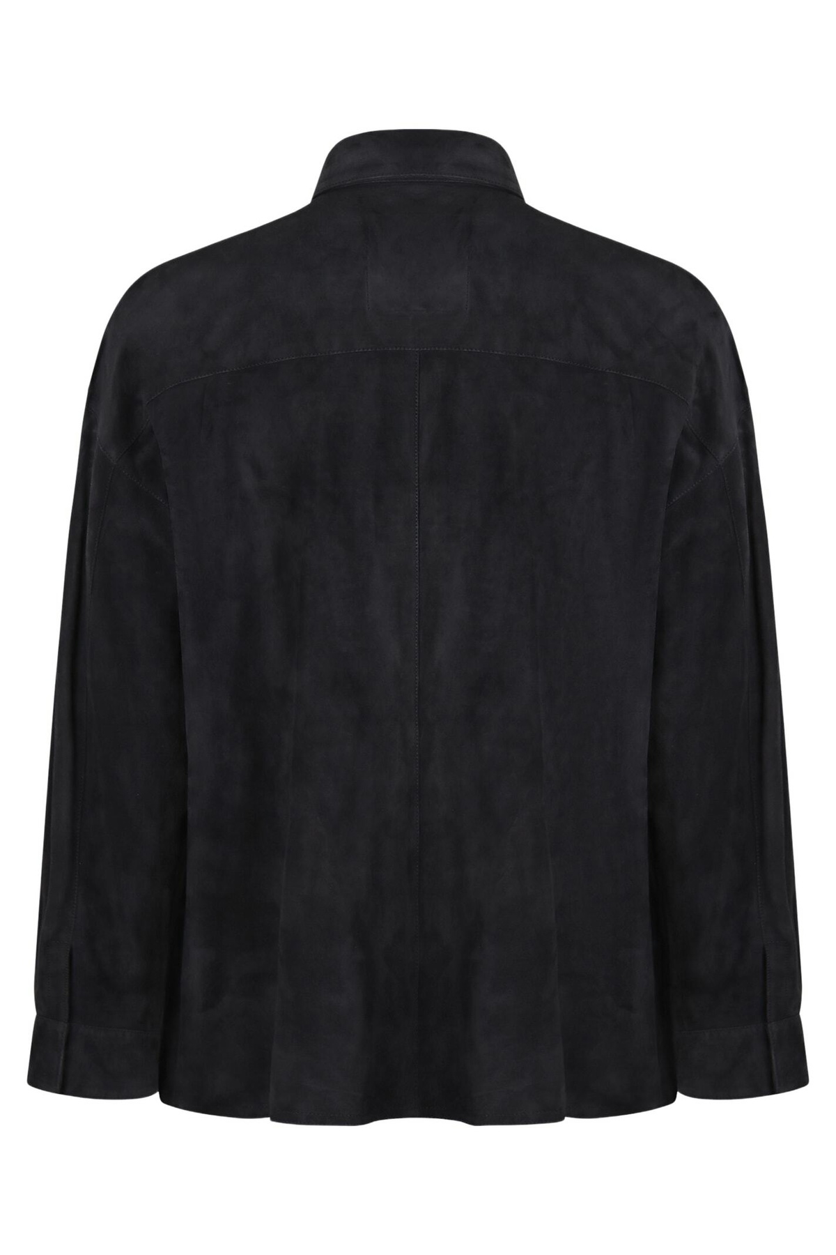 Emporio Armani Leather Overshirt