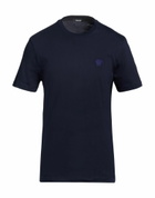 Versace Mens T-shirt Midnight in Blue