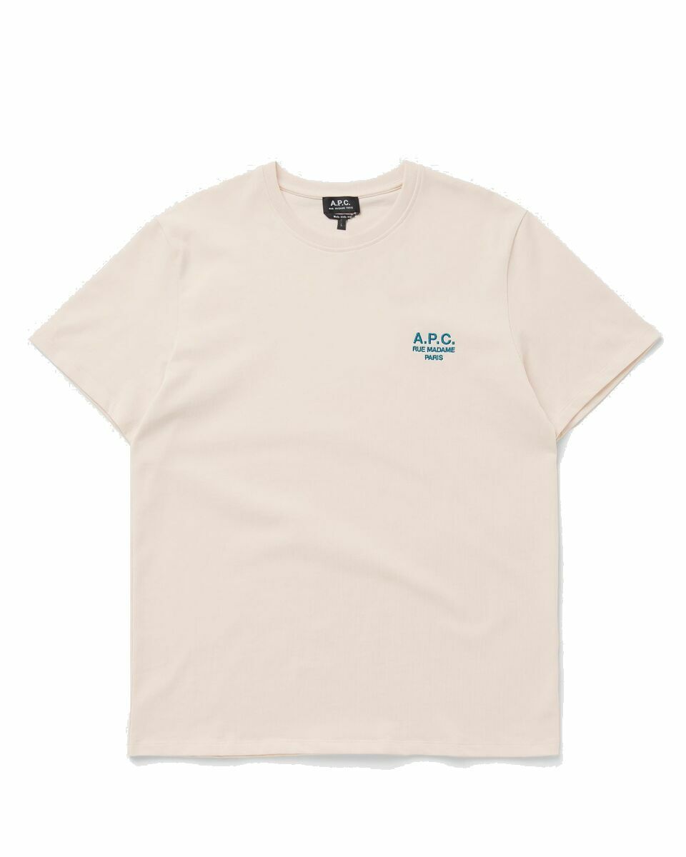 Photo: A.P.C. T Shirt New Raymond Beige - Mens - Shortsleeves