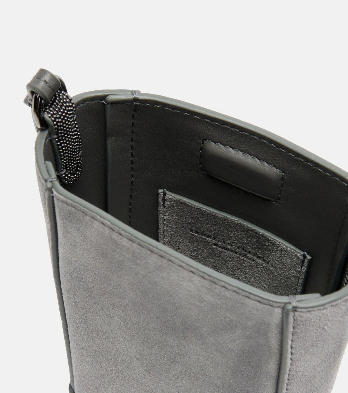 Brunello Cucinelli Monili suede shoulder bag