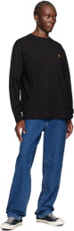 Carhartt Work In Progress Black Chase Long Sleeve T-Shirt