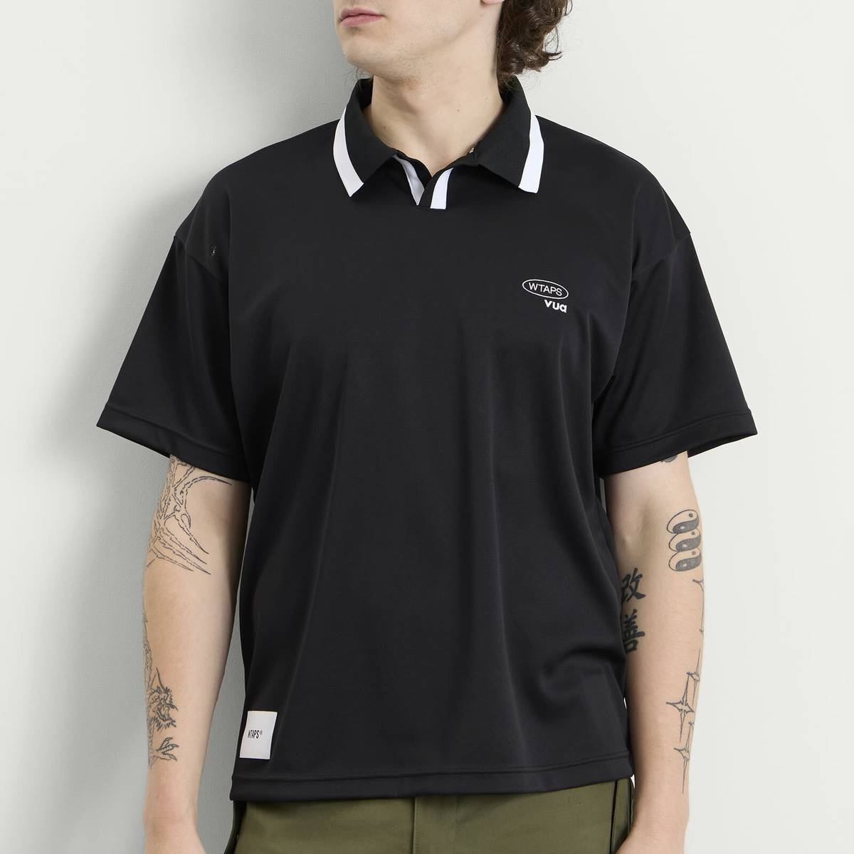 WTAPS Men's Dup 02 Ss in Black