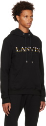 Lanvin Black Curb Hoodie