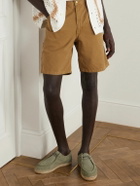 Frescobol Carioca - Rodolfo Jute-Trimmed Suede Derby Shoes - Green