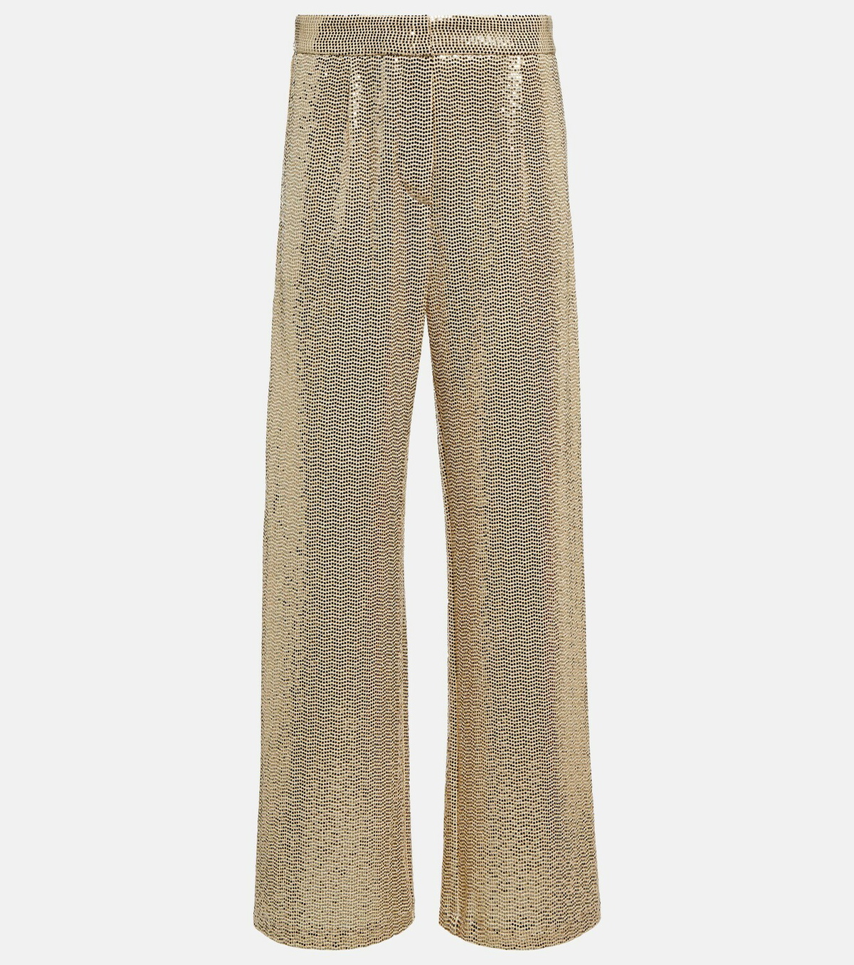 Dodo Bar Or Sequined high-rise wide-leg pants
