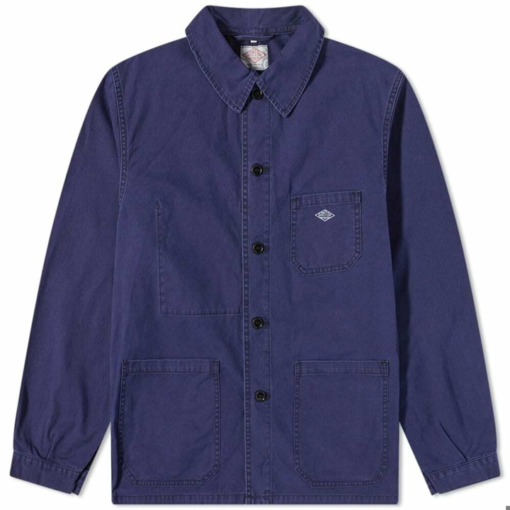 Photo: Danton Men's Coverall Jacket in French Blue