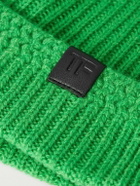 TOM FORD - Ribbed Cashmere Beanie - Green